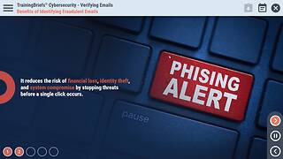 TrainingBriefs® Cybersecurity - Verifying Emails