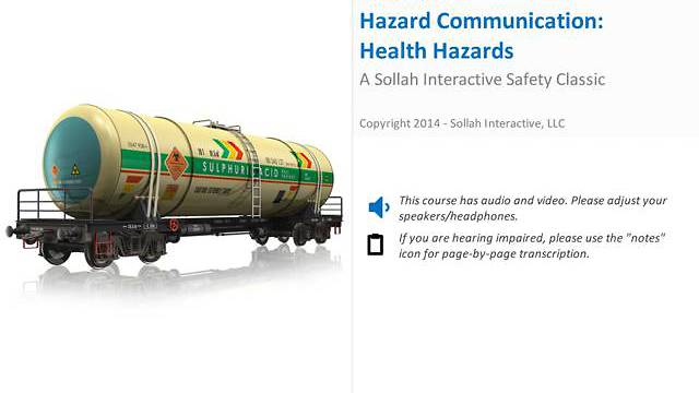 Hazard Communication: Health Hazards™