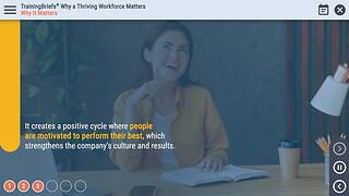 TrainingBriefs® Why a Thriving Workforce Matters