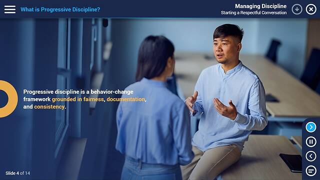 Managing Discipline: Starting a Respectful Conversation™