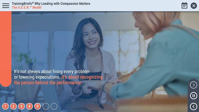 TrainingBriefs® Why Leading with Compassion Matters