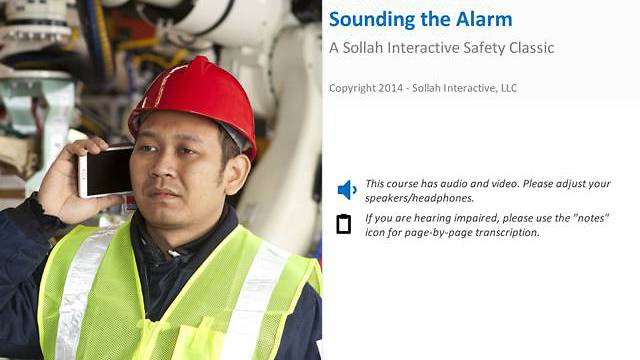Sounding the Alarm™