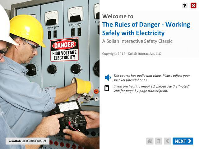 The Rules of Danger: Working Safely with Electricity™