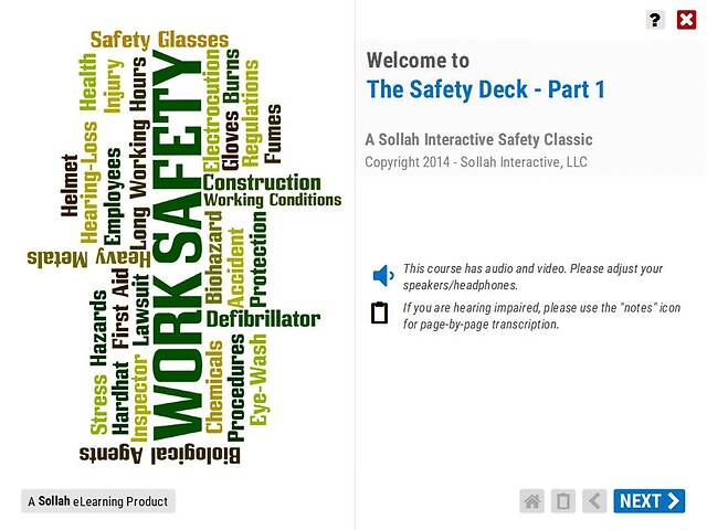 The Safety Deck™ (Part 1)