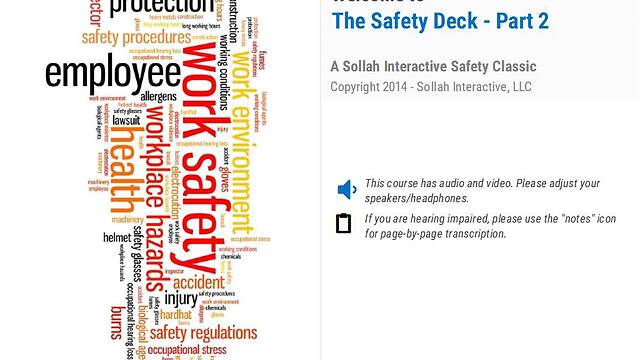The <mark>Safety</mark> Deck™ (Part 2)