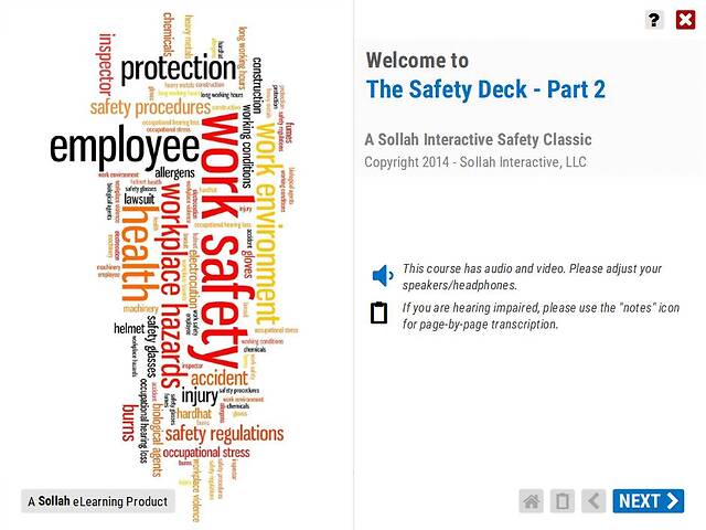 The Safety Deck™ (Part 2)