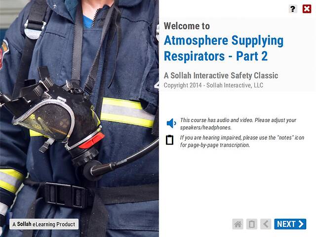 Atmosphere Supplying Respirators™ (Part 2)