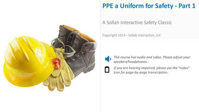 Uniform for <mark>Safety</mark>: Wearing PPE™ - Part 1