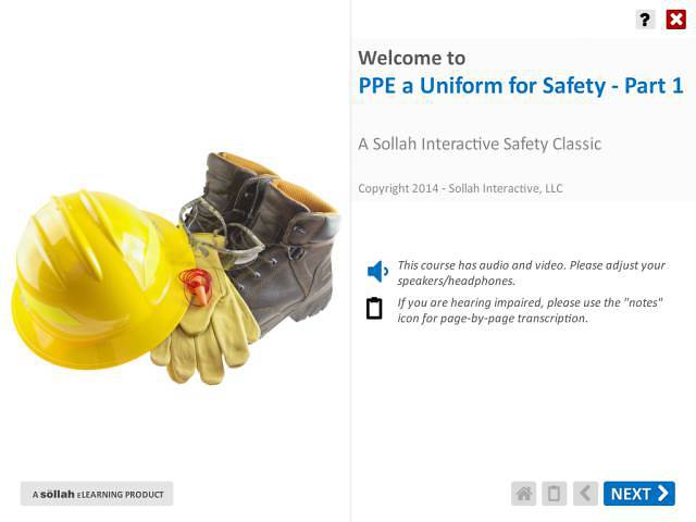 Uniform for Safety: Wearing PPE™ - Part 1