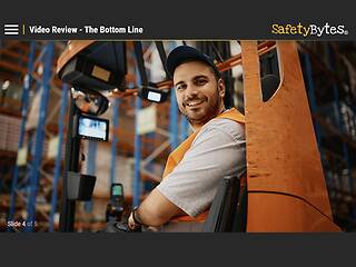 <mark>Safety</mark>Bytes® - Forklift <mark>Safety</mark> Driving With A Load