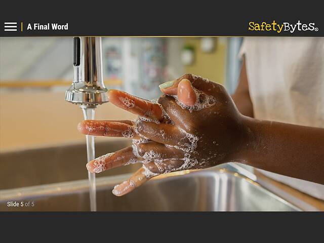 SafetyBytes® - Bloodborne Diseases: Proper Washing