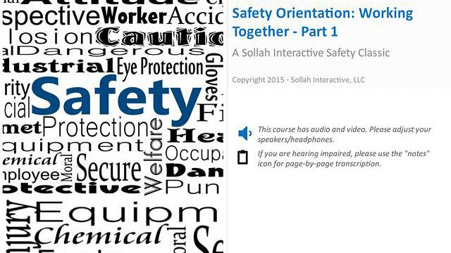 <mark>Safety</mark> Orientation - Working Together™ - Part 1