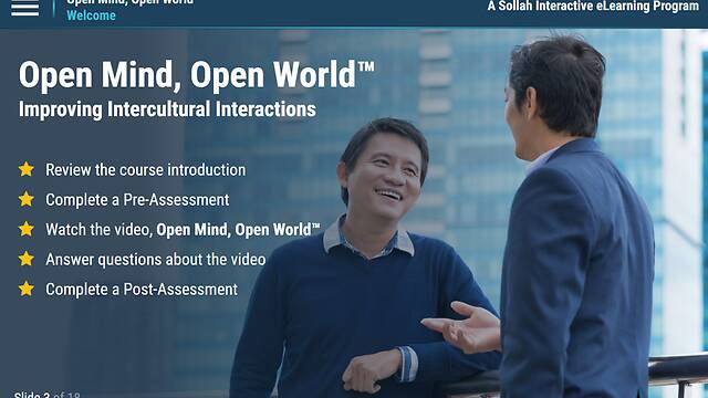 Open Mind, Open World: Improving Intercultural Interactions™