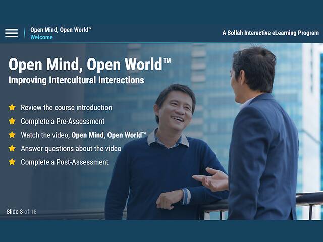 Open Mind, Open World: Improving Intercultural Interactions™