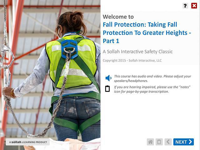 Taking Fall Protection to Greater Heights™ - Part 1