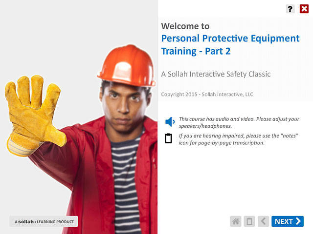 Personal Protective Equipment Training™ - Part 2