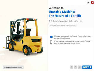 Unstable Machine The Nature of a Forklift™