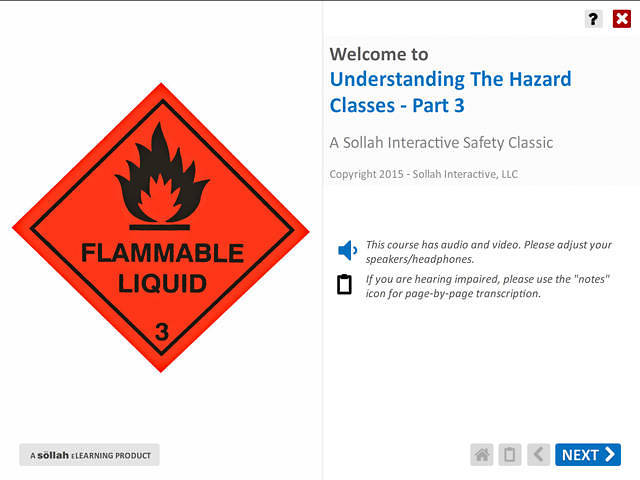 Understanding The Hazard Classes™ - Part 3