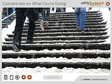 SafetyBytes® - Negotiating Steps During the Winter