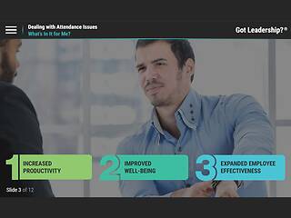 Got <mark>Leadership</mark>?™ Dealing with Attendance Issues