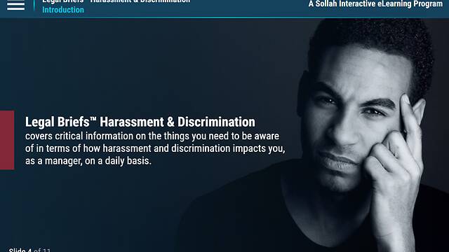 Legal Briefs™ <mark>Harassment</mark> & Discrimination: Promoting Respect & Preventing Discrimination