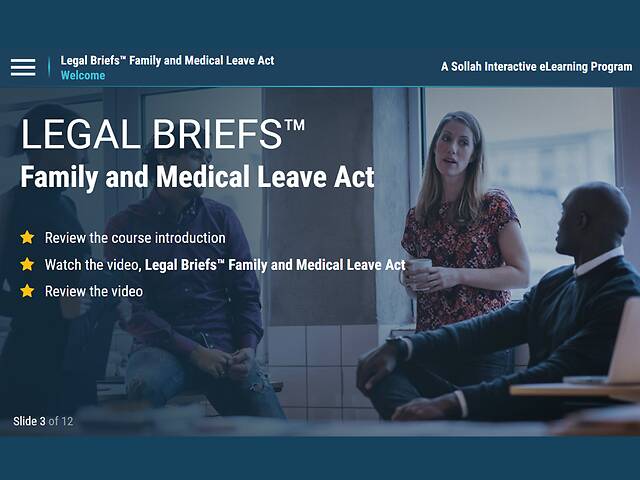 Legal Briefs™ Family and Medical Leave Act