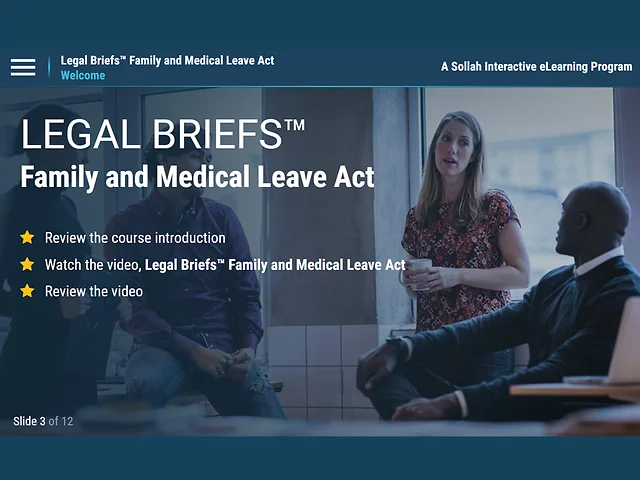 Legal Briefs™ Family and Medical Leave Act