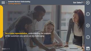 Got Sales?™ Customer Business Understanding