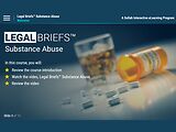 Legal Briefs™ Substance Abuse: The Manager's Role in Creating & Maintaining a Drug-free Workplace