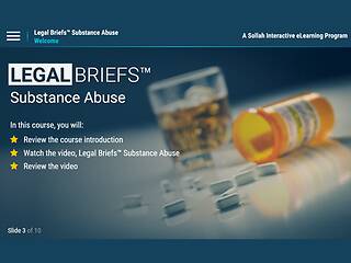 Legal Briefs™ <mark>Substance Abuse</mark>: The Manager's Role in Creating & Maintaining a Drug-free Workplace