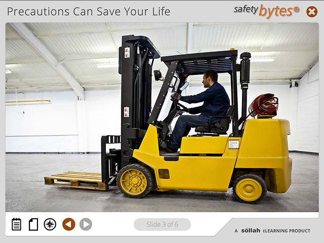 SafetyBytes® Forklift Safety: Changing the LP Tank 