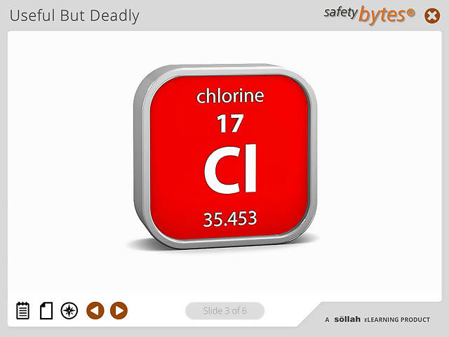 SafetyBytes® Chemical Properties Of Chlorine