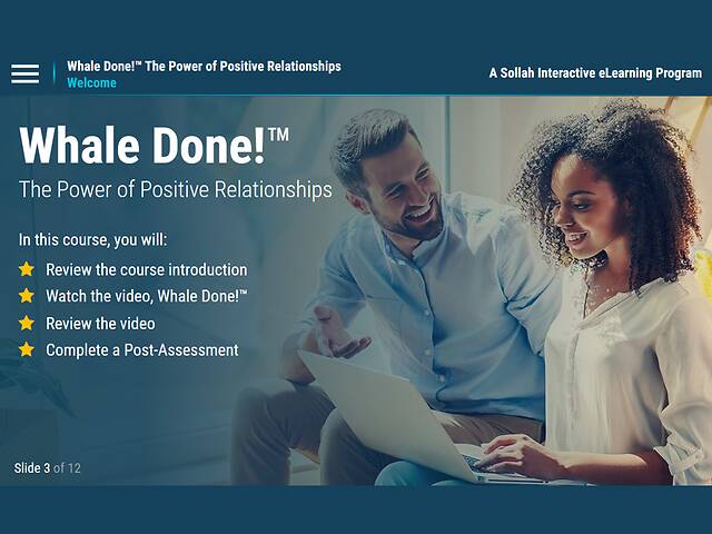 Whale Done!™ The Power of Positive Relationships