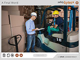 SafetyBytes® Forklift Safety: Physical Inspection For Battery-Powered Engines