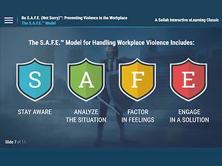 Be S.A.F.E. (Not Sorry)™: Preventing Violence in the Workplace