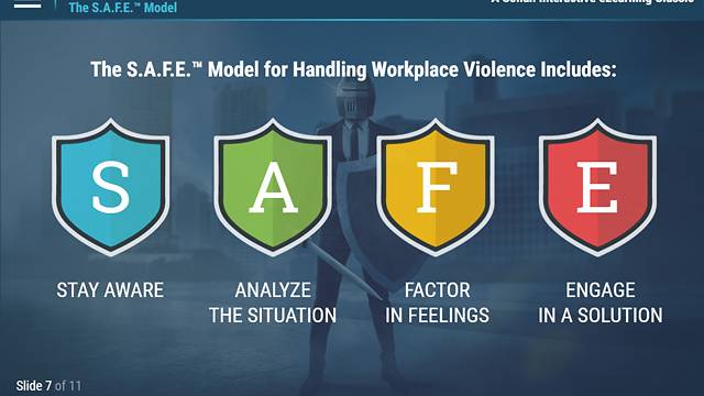 Be S.A.F.E. (Not Sorry)™: Preventing Violence in the Workplace