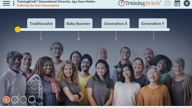 TrainingBriefs® Generational <mark>Diversity</mark>: Age Does Matter