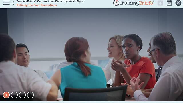 TrainingBriefs® Generational <mark>Diversity</mark>: Work Styles
