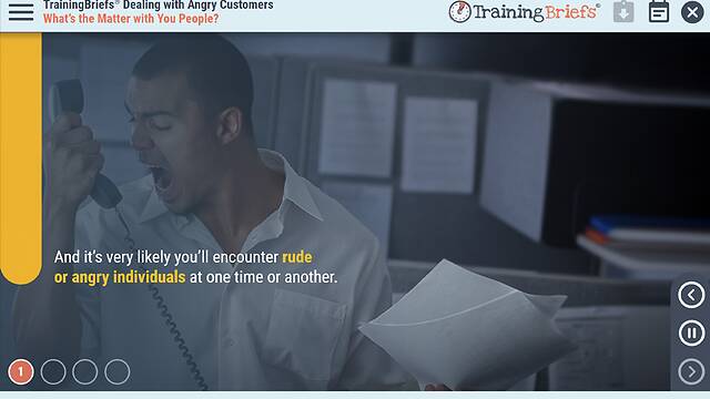 TrainingBriefs® Dealing with Angry Customers