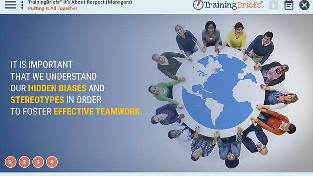 TrainingBriefs® It’s About Respect (Managers)