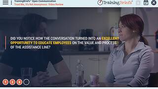 TrainingBriefs® Open Communication
