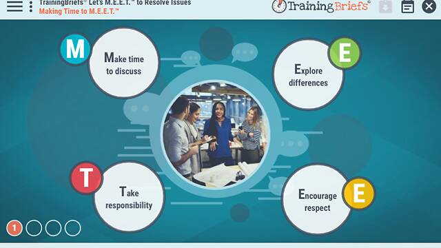 TrainingBriefs® Let’s M.E.E.T.™ to Resolve Issues