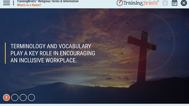 TrainingBriefs® Religious Terms & Information