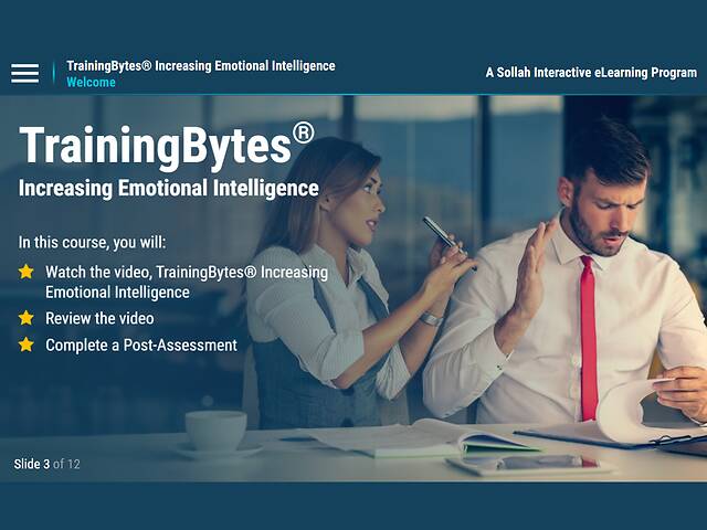 TrainingBytes® Increasing Emotional Intelligence