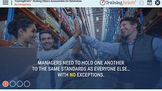 TrainingBriefs® Holding Others Accountable for Retaliation