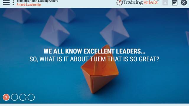 TrainingBriefs® Leading Others