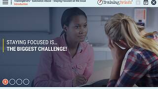 TrainingBriefs® Substance Abuse - Staying Focused on the Issue
