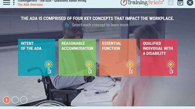 TrainingBriefs® The ADA - Questions About Hiring