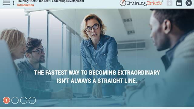 TrainingBriefs® Indirect <mark>Leadership</mark> Development