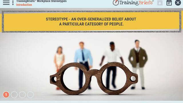 TrainingBriefs® Workplace Stereotypes